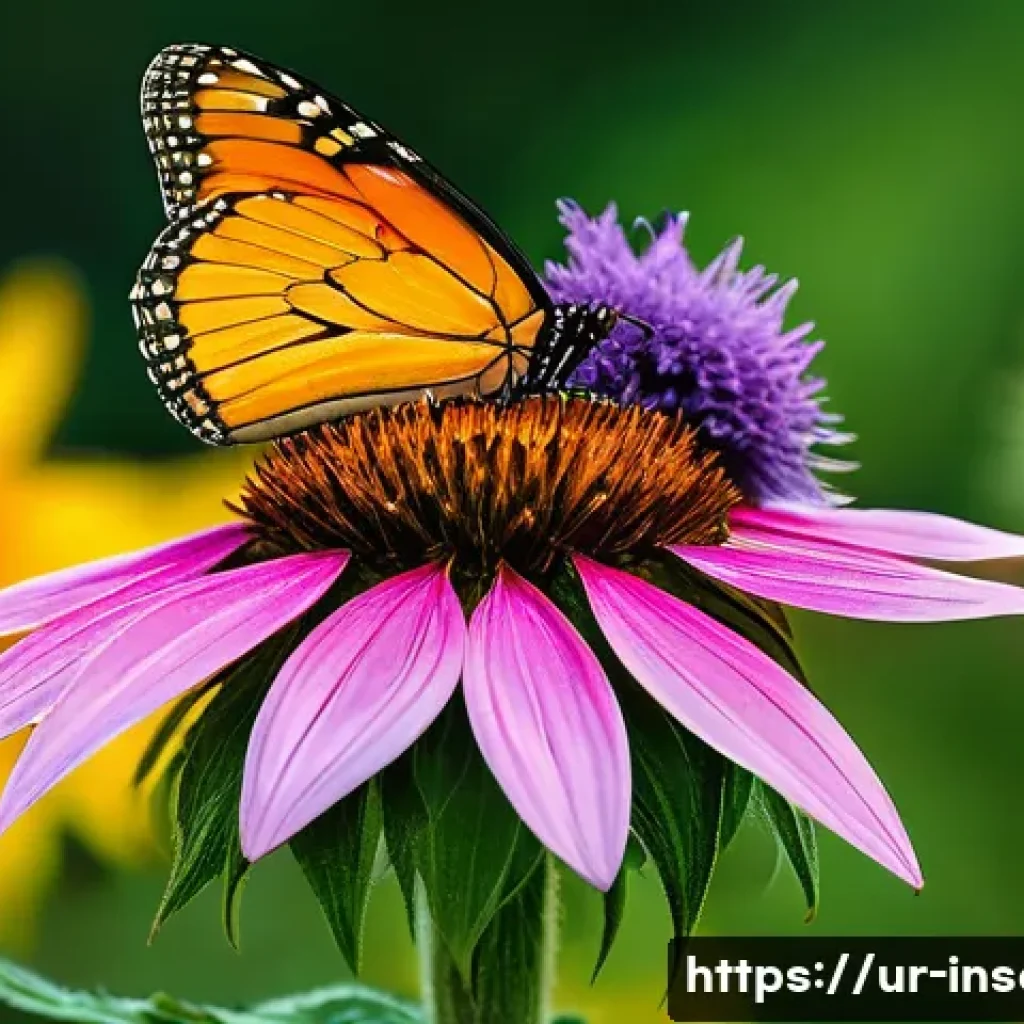 곤충 관련 과학 다큐멘터리 - **Pollination Dance in a Vibrant Garden (Inspired by Planet Earth):**
    A breathtaking, highly det...