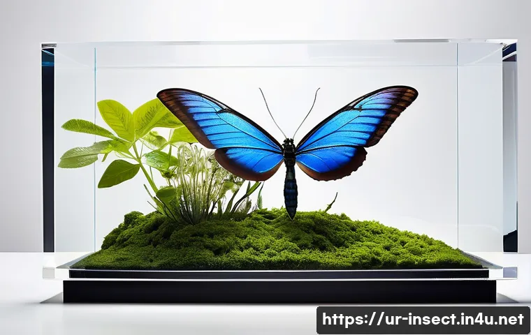 곤충 표본 전시 박스 관련 이미지 1